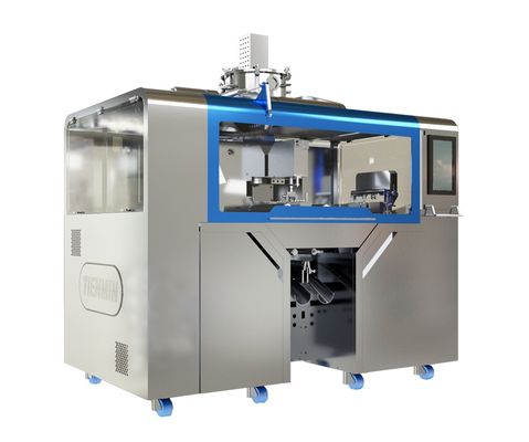 calidad  Die Roll Speed 1-7rpm Ф150x320mm Six Generation Soft Capsule Machine Siemens Schneider Control System fábrica