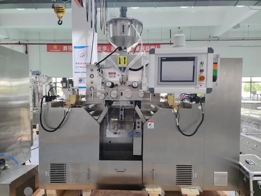 Máquina de cápsulas blandas de 16 inmersiones de cada lado con velocidad de rodadura de 1 a 10 rpm